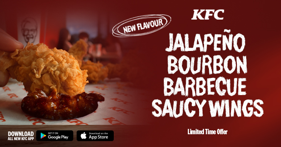 KFC 15 Saucy Wings Pieces