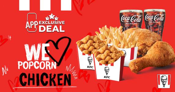 We Love Popcorn Chicken 