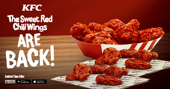 KFC 15 Saucy Wings Pieces